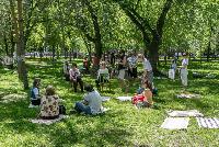  7 июня 2018 г. состоялась первая Библиотека на траве в этом сезоне